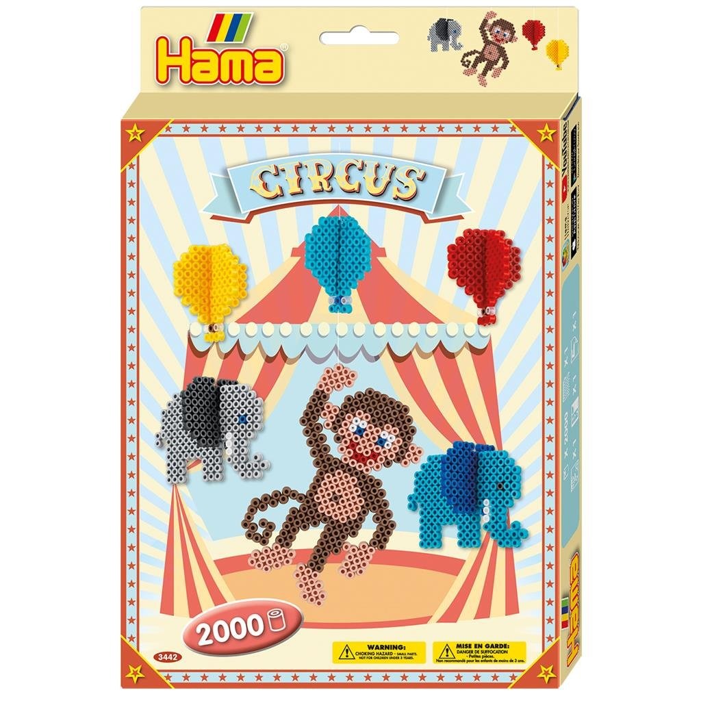 Hama Iron Beads Circus 2000 pezzi multicolore