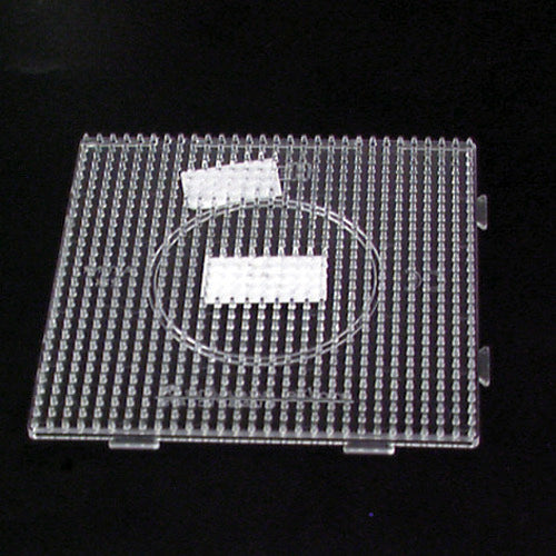 HAMA IRON IRONE BEADS BASE PLATE STRAND PRANSPARENT