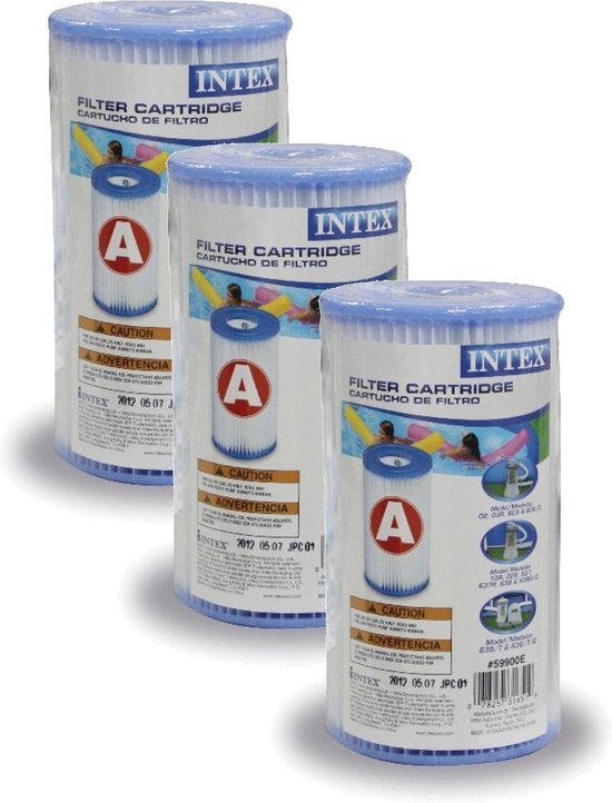 Intex 29003 Cartouche à filtre triple a 3 pièces