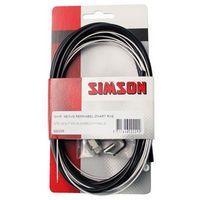 Brake cable Set Nexus Rollerbrake 1600 2250 mm Black Silver