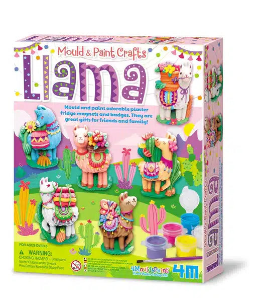 4m lama plaster casting and painting