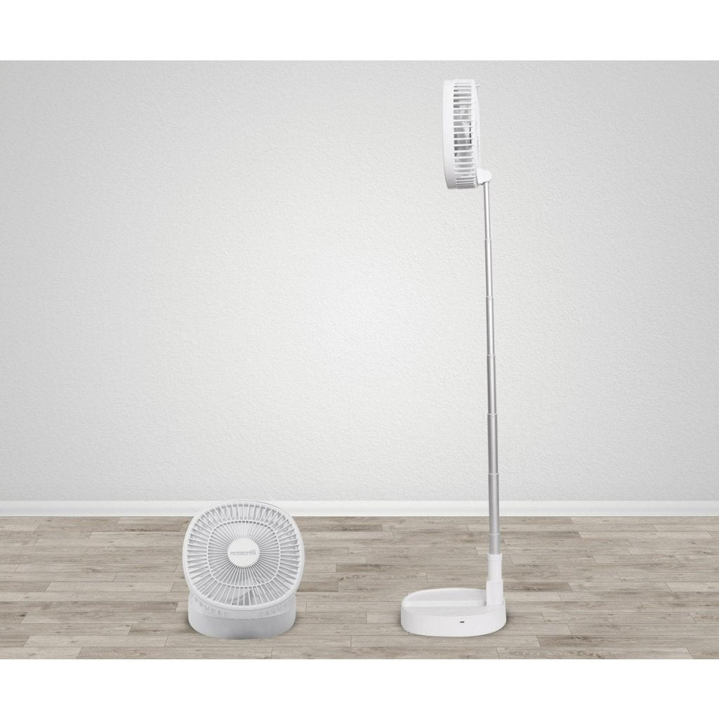 Starlyf folding fan 23 cm white