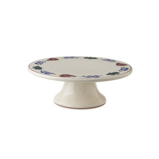 Royal Boch Boerenbont Cake Plateau a piedi