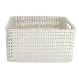 Panier de rangement de style curver 30L blanc