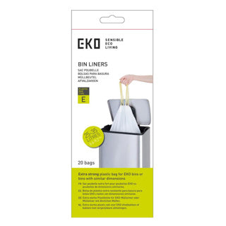 Eko Offäll Bagtyp E 25-35 Liter Rulle rullt mat 12 Offallschäffelen