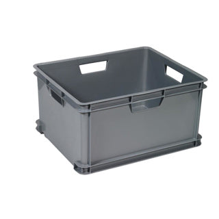 Curver unibox 60l zilvergrijs