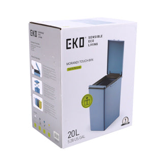 Eko Morandi Waste Bucket 20L Blue Touch