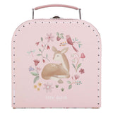 Petit-étain du jardin de fées néerlandais ensemble dans une valise