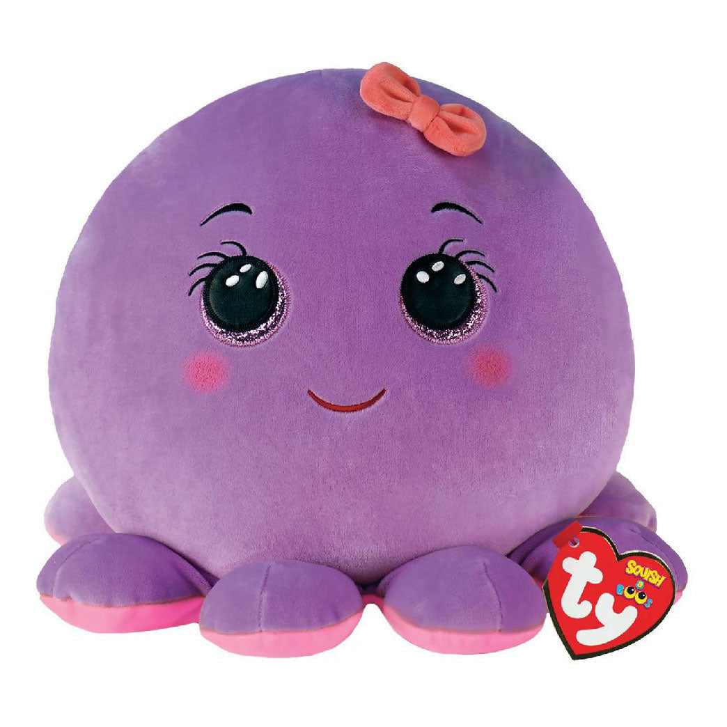 Ty Beanie Ty Squish A Boo Octavia Purple Octopus, 31 cm