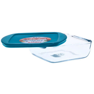 Pyrex Cook a store 1L Square 20 x 17 cm mat Deckel