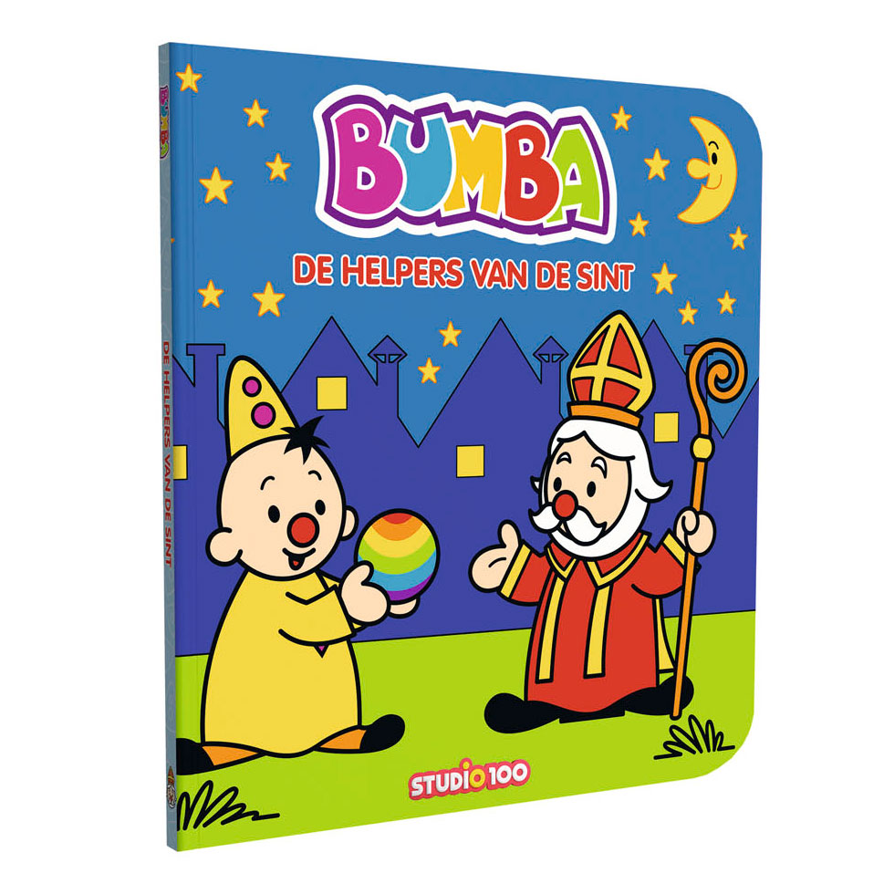 Bumba Kartonboek - Los ayudantes de The Sint