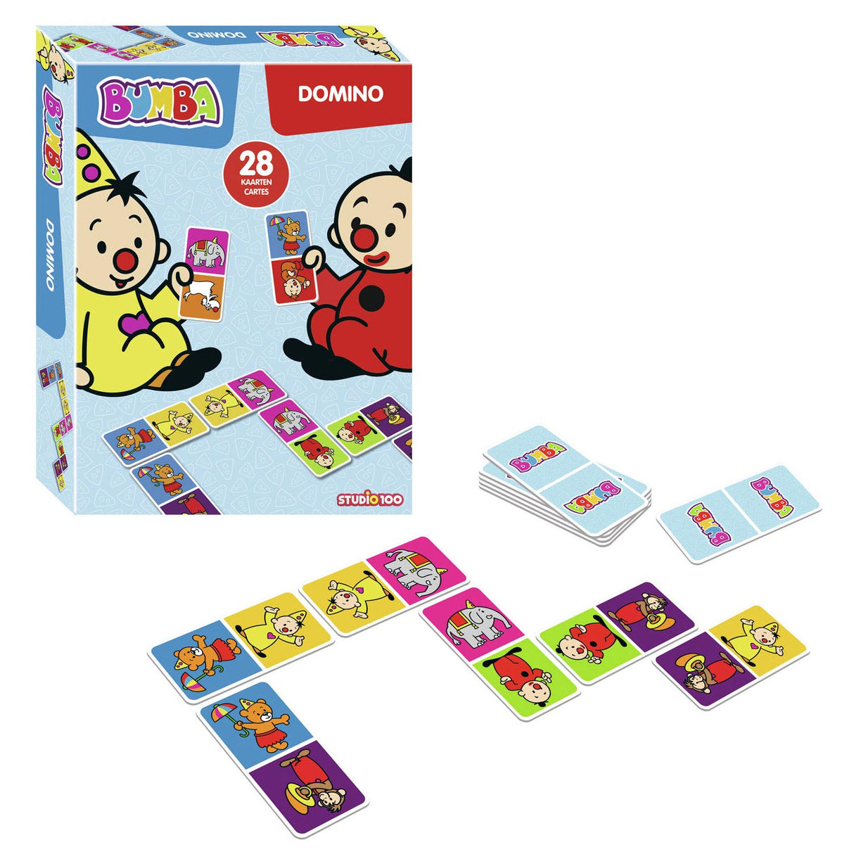 Studio 100 Bumba Travel Game - Domino