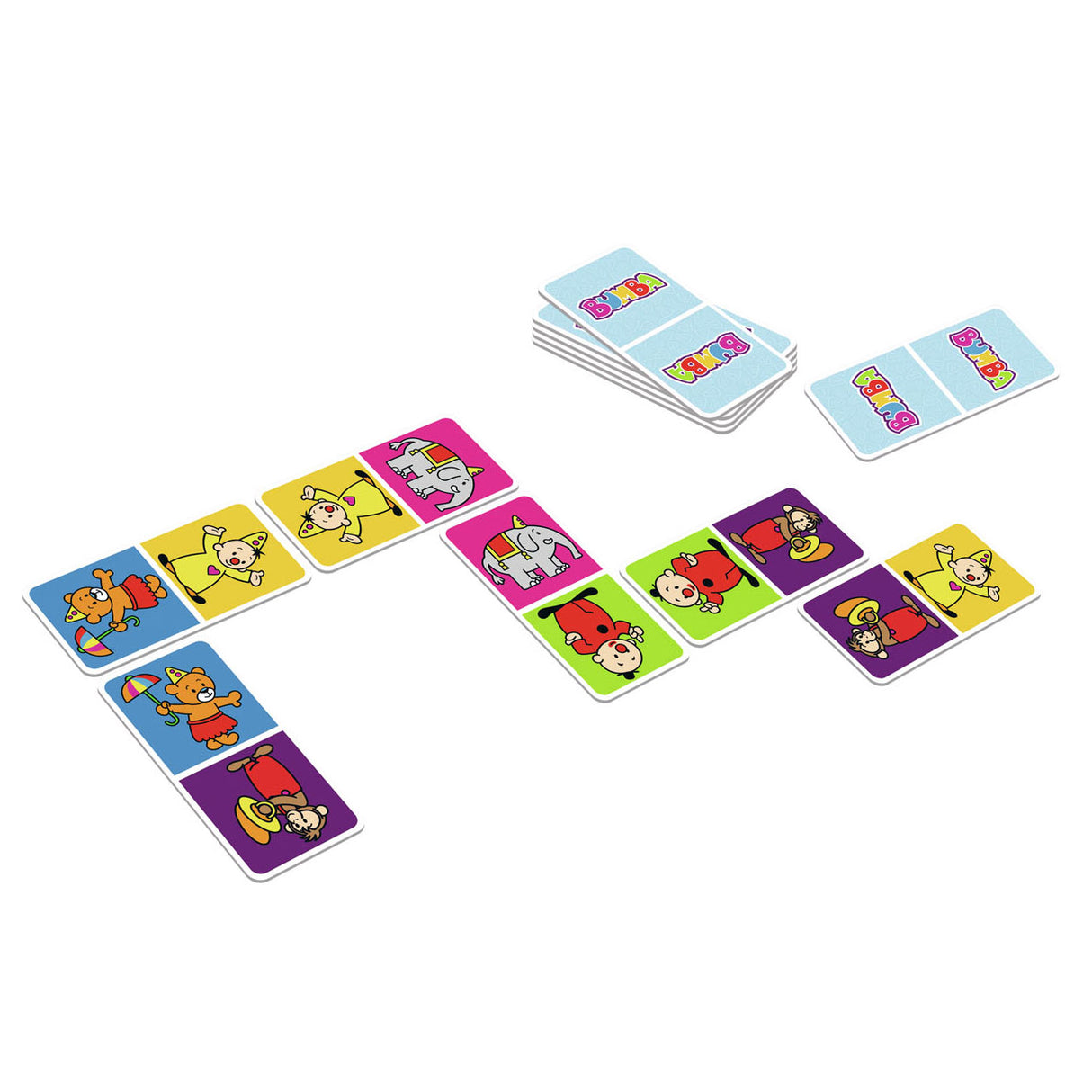 Studio 100 Bumba Travel Game - Domino