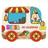 Studio 100 Cardboard book with wheels De IJsjeskar