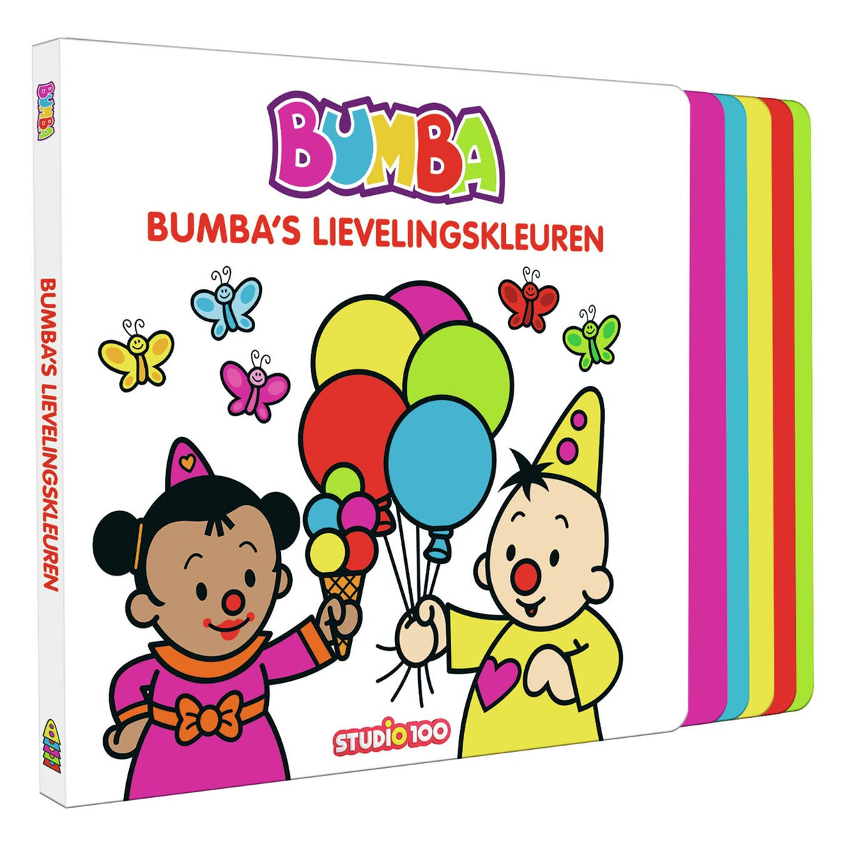 Libro di cartone Bumba con passi - Colori preferiti di Bumba