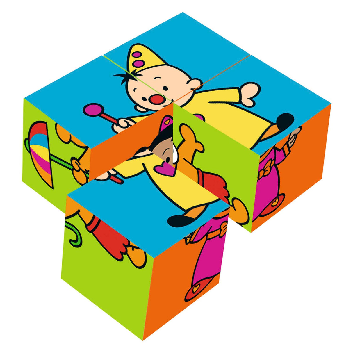 Studio 100 Wooden Block Puzzle, 4st.