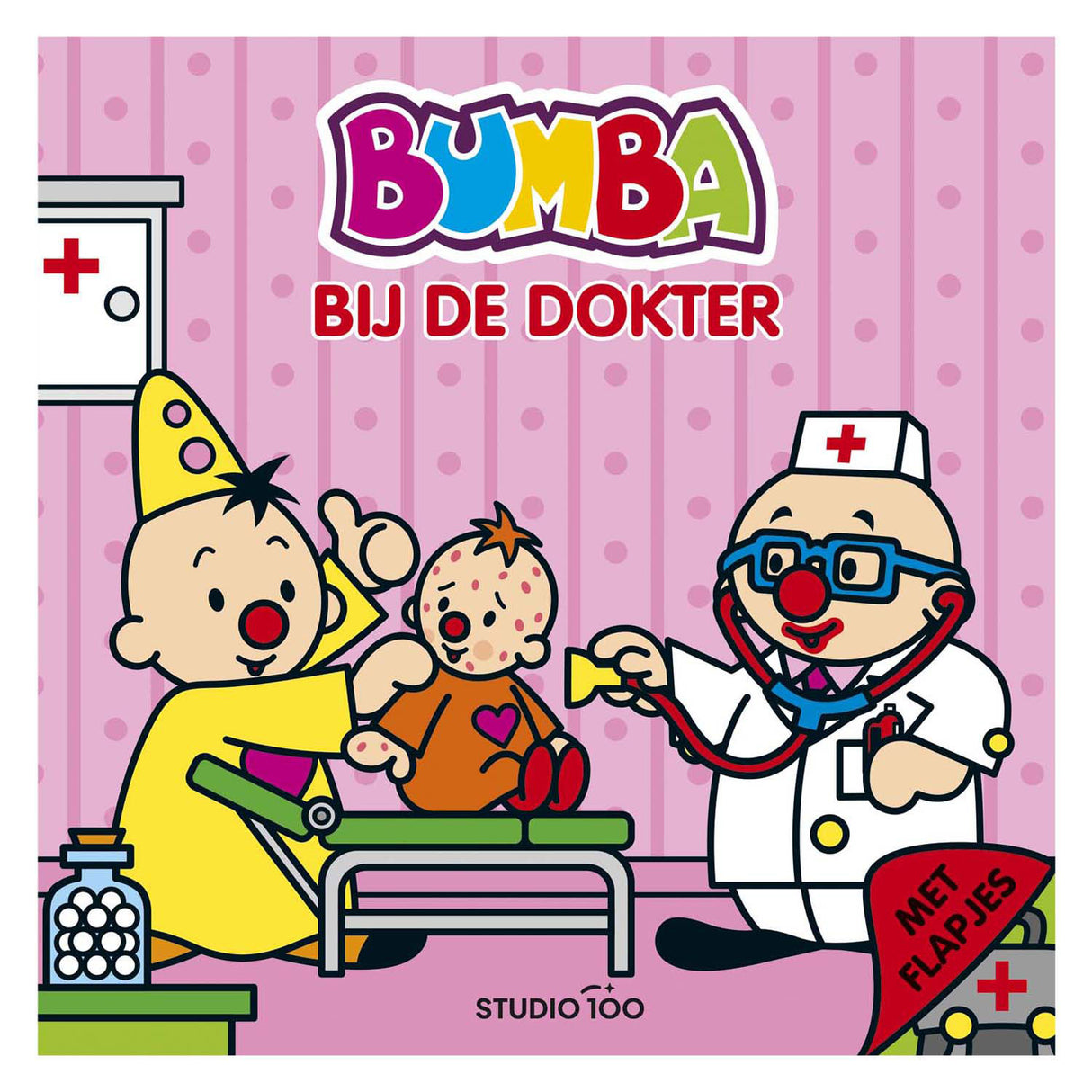 Studio 100 Bumba Kartonboek - Hos The Doctor