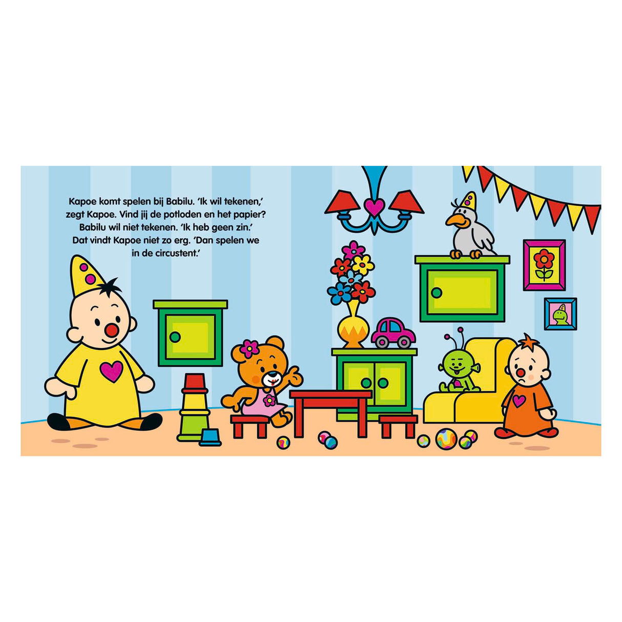 Studio 100 Bumba Kartonboek - Hos The Doctor