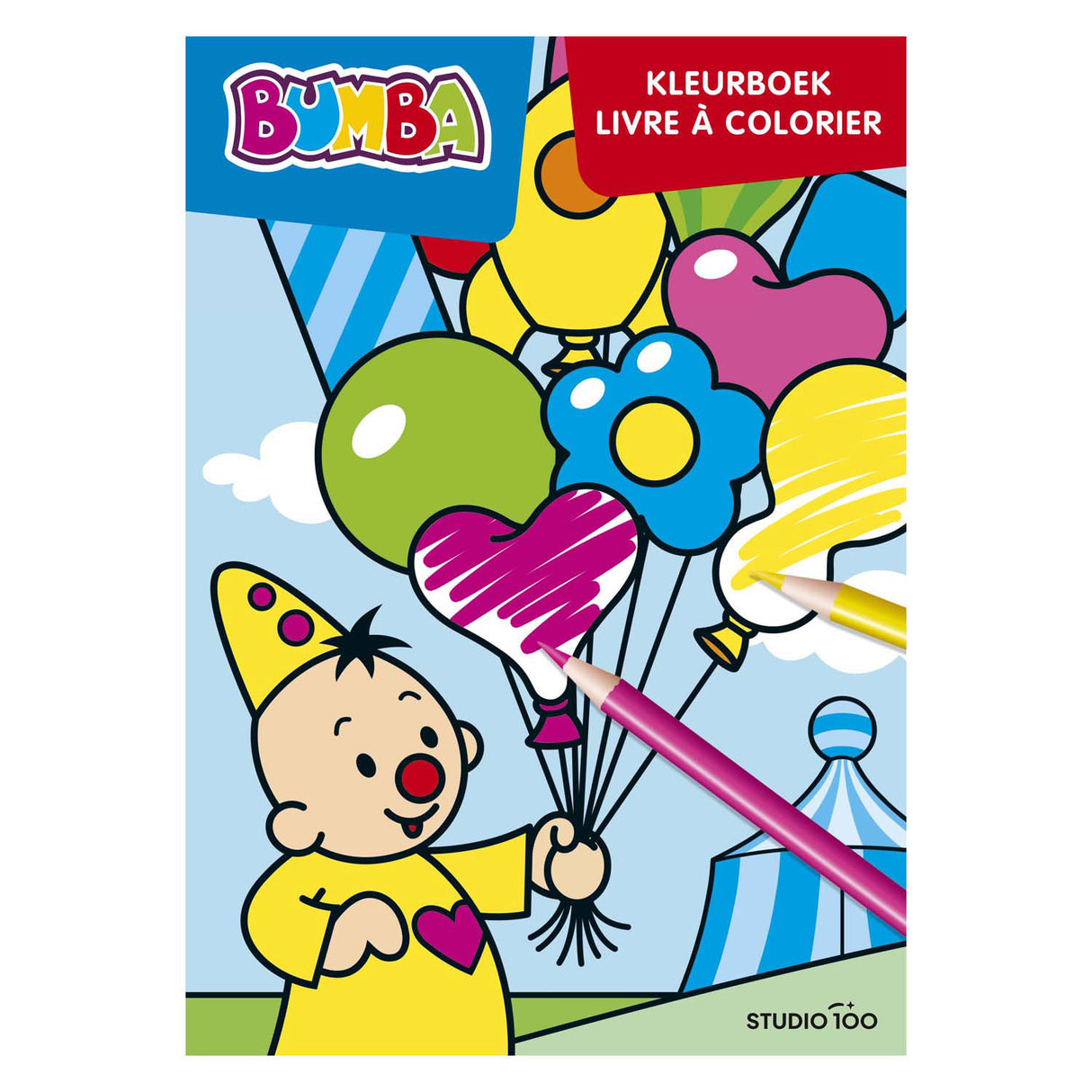 Studio 100 bumba kleurboek - ballonnen
