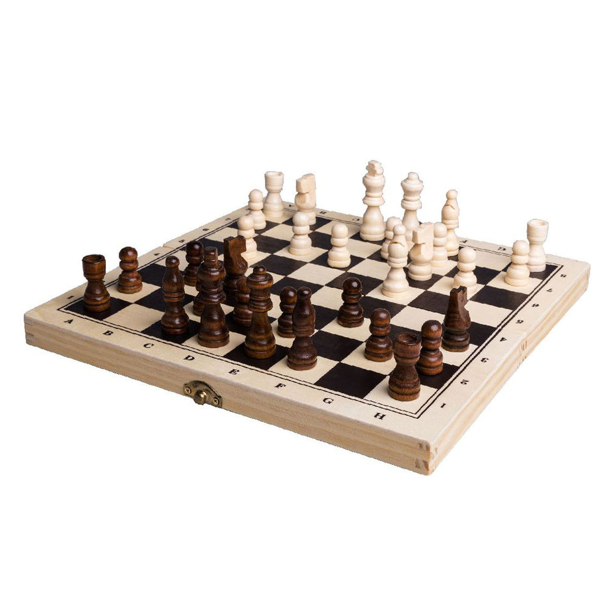 Clown Games 3in1 Game Box Wood