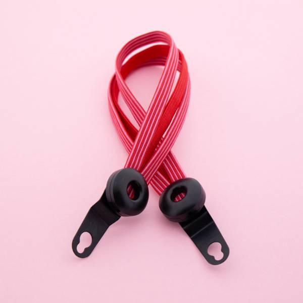 Qibbel Widek Snelbinder Explorer 20 Brackets negros rosa rojo