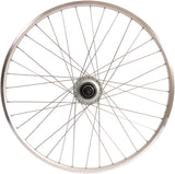 Shimano achterwiel 28 inch nexus 8 naaf (zilver) - zac19 velg (zilver) met rvs spaken - voor schijfrem