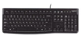 Logitech Logitech K120 Estilo de negocios El teclado USB [USB, 104 teclas, Numpad, duradero, negro]