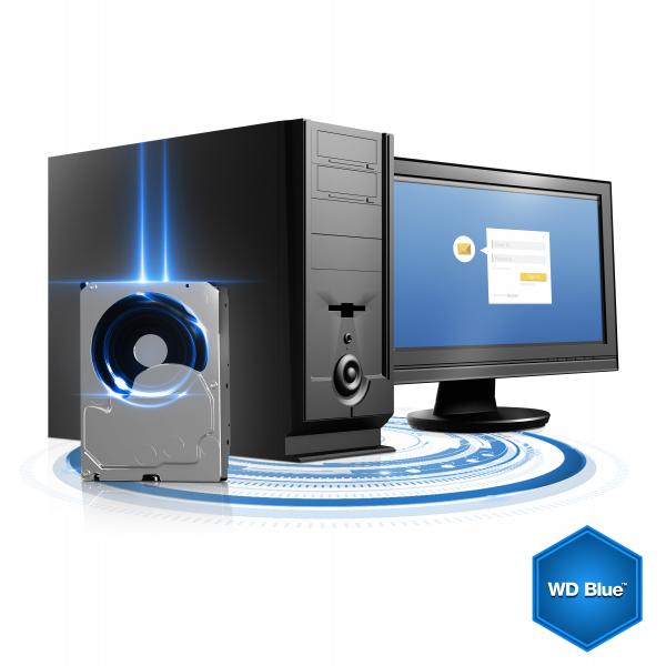 Western Digital WD10EZEX Caviar Blue HDD, 1TB, 3,5, SATA3, 64MB, 7200rpm, 150 MIBS, 6,8W