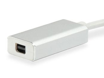 Equipéiert 133457 USB Typ C männlech zu Mini Displayfead-Delebopter, 15cm