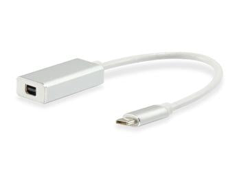 Equipéiert 133457 USB Typ C männlech zu Mini Displayfead-Delebopter, 15cm