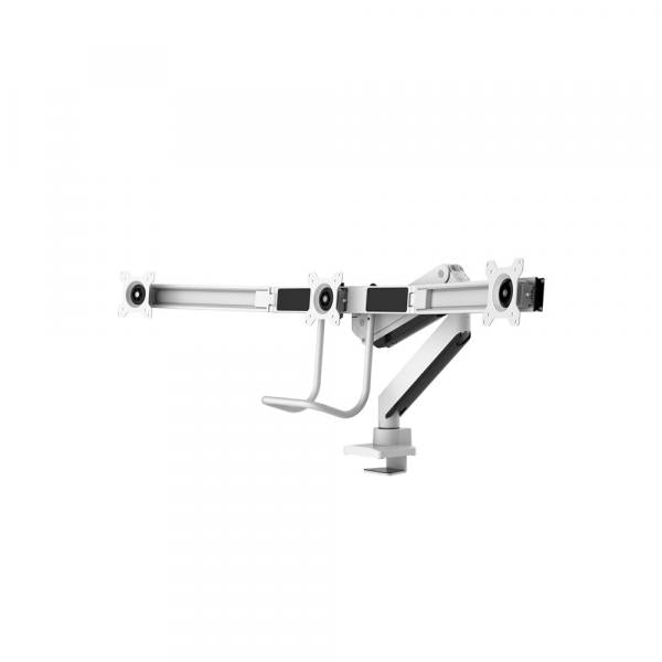 NeoMounts NeoMounts NM-D775DX3WHITE Flat Screen Desk Mount, 17-27, 6 kg, 100x100 mm, bílá