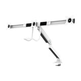 NeoMounts NeoMounts NM-D775DX3WHITE Flat Screen Desk Mount, 17-27, 6 kg, 100x100 mm, bílá