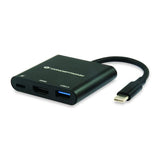 Concepttronic Donn01b Donn Donn USB-C à l'adaptateur HDMI, USB 3.2 Gen 1 (3.1 Gen 1) Type-A C, HDMI, noir