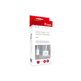 Vybavte 133460 USB na zvukový adaptér, typ USB -C -> 3,5 mm jack