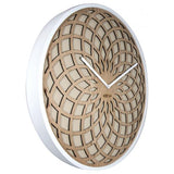Nextime Klok 3149Be Sun grande, Ø50 cm, pared, beige