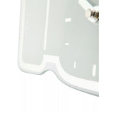 Nextime Clock 5185Wi Mini Thumbs Up, 20,5x21 cm, vegg, hvitt sølv