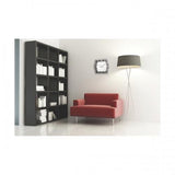 Nextime Klok 8128zw Hexagon, 43x43 cm, pared, blanco