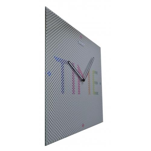 Nextime Klok 8165 Mistery - Temps, 43x43 cm, mur, métal
