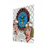 Nextime Klok 8167 Delux-middag, 43x43cm, vegg, multifarge