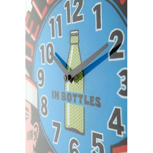 Nextime Klok 8167 Delux-middag, 43x43cm, vegg, multifarge