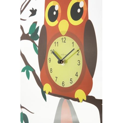 Nextime Klok 8169 Oohoo, Ø43 cm, muro, multicolore