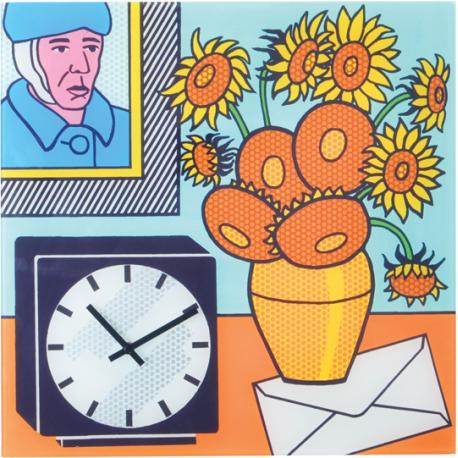 Nextime Klok 8170 Go Van Go, 43x43 cm, vegg, multifarge