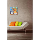 Nextime Klok 8170 Go Van Go, 43x43 cm, vegg, multifarge