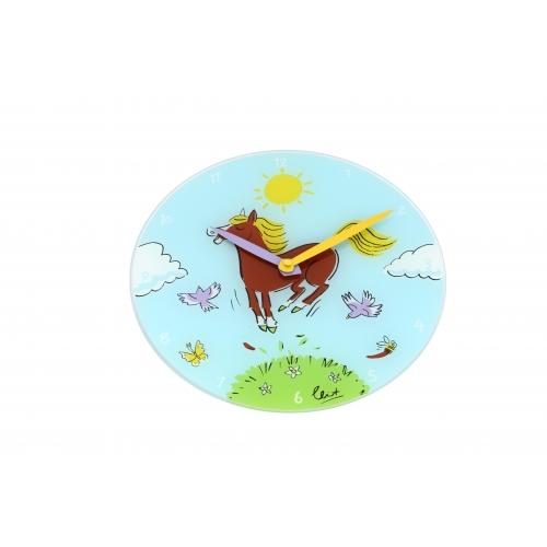 Nextime Klok 8812 Jump for Joy, Ø30 cm, muro, blu multicolore