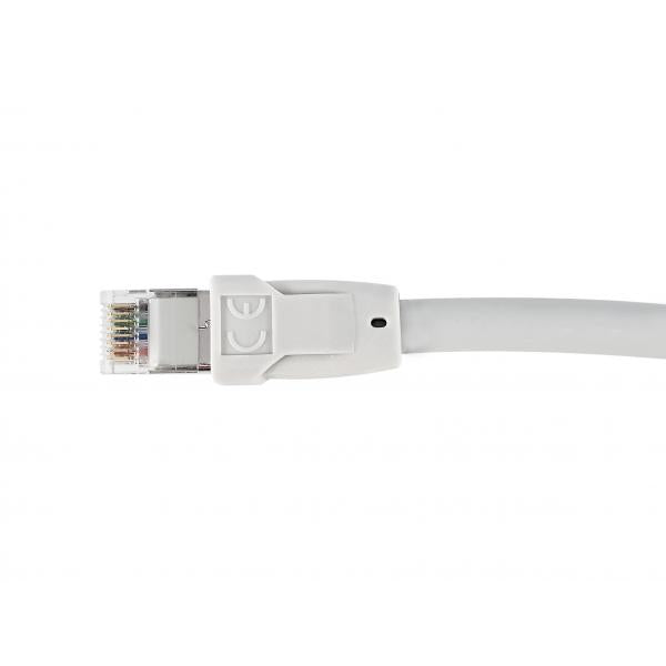 Utrusta 608011 Patch Cable, Cat8.1, S FTP (S-STP) RJ-45, RJ-45, grå, 2 m