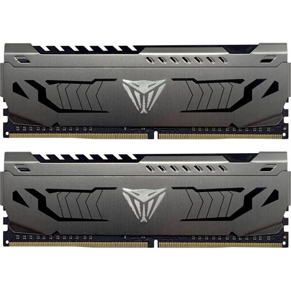 PATRIOT PVS416G360C8K VIPER ACIER MOT MOT-CHANNEL, 16 Go, DIMM DDR4, 3600 MHz, CL18, 1,35 V