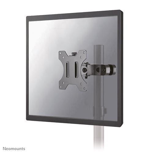 Neomounts FL40-430BL11 Screen Pole Clamp Truss Mount, 1 Pivot, 17-32, Vesa 100x100mm
