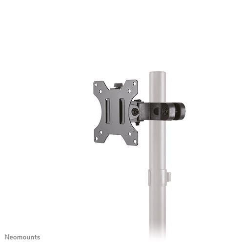 Neomounts FL40-430BL11 Screen Pole Clamp Truss Mount, 1 Pivot, 17-32, Vesa 100x100mm