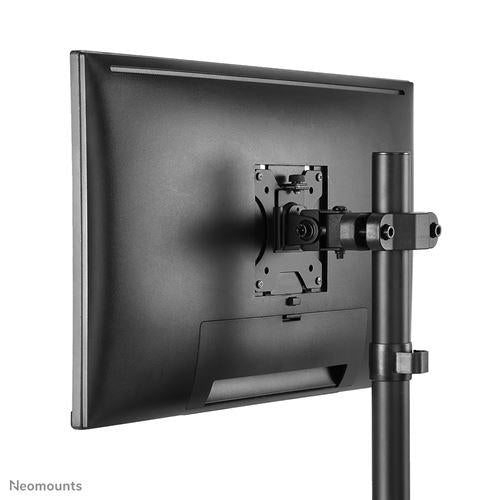 Neomounts FL40-430BL11 Screen Pole Clamp Truss Mount, 1 Pivot, 17-32, Vesa 100x100mm
