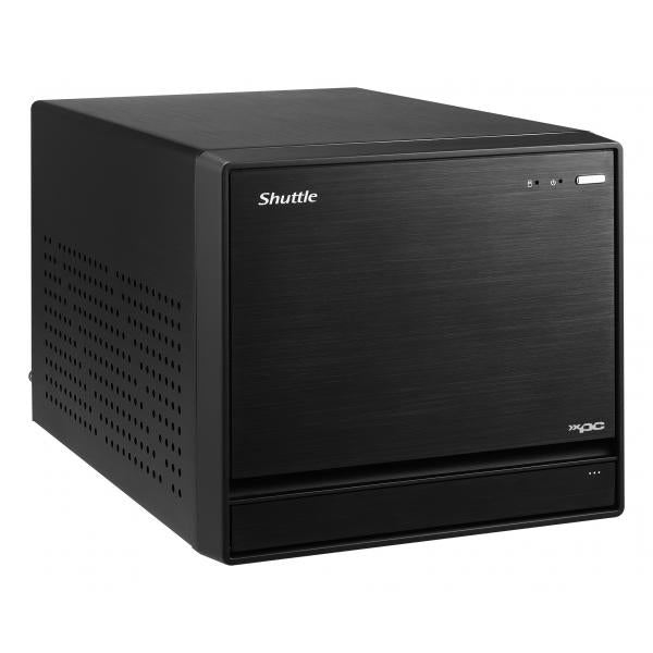 Den Shuttle Sw_580r8 Black XPC Cube PC BARGE, LGA1200, Intel, 4x DDR4, Dimm, 500w.2, 500w